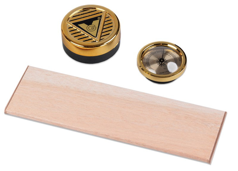 Executive Cherry Desktop Humidor 50-75 Cigar Spanish Cedar Lined