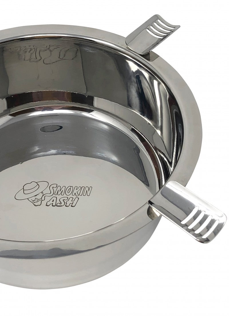Prestige Import Group Hartford Stainless Steel Cigar Ashtray Deep Bowl