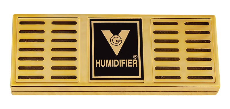 Prestige Import Group Gold Humidifier 6.5x2.5 for 75-150 Cigars