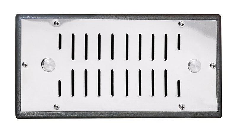 Prestige Import Group Vented Cigar Humidifier Silver 6.25 x 2.75