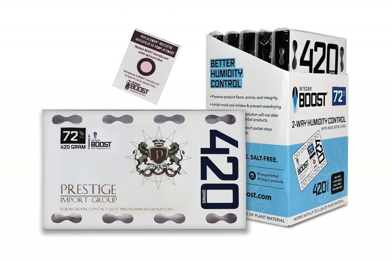 Prestige Import Group Integra BOOST 420g 72% Humidity Packets - Cigars