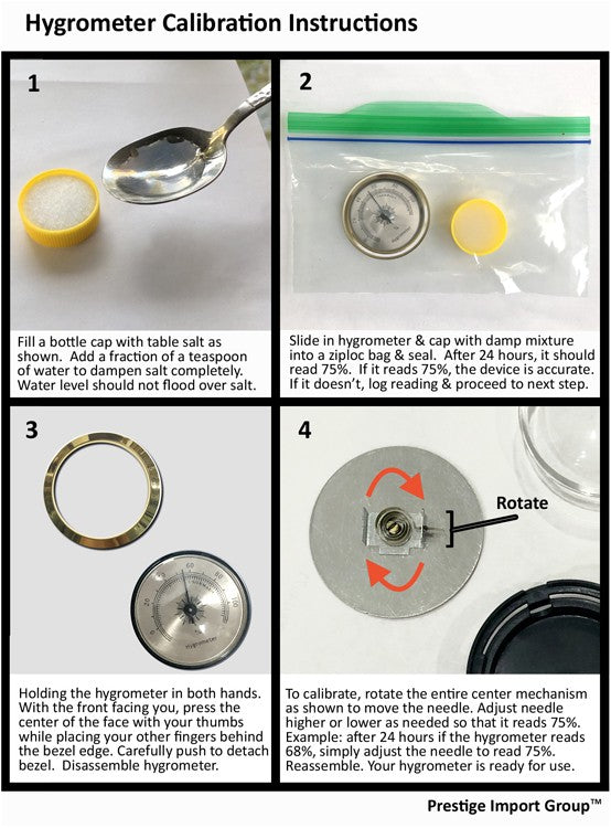 Prestige Import Group Modena 125-Count Dark Cherry Countertop Humidor Display