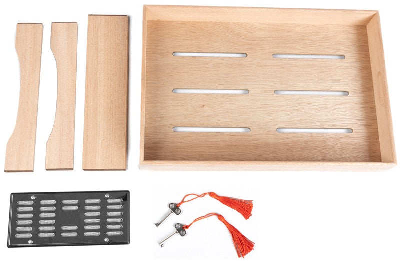 Prestige Import Group Montgomery 150-Cigar Lacquered Desktop Humidor with Tray