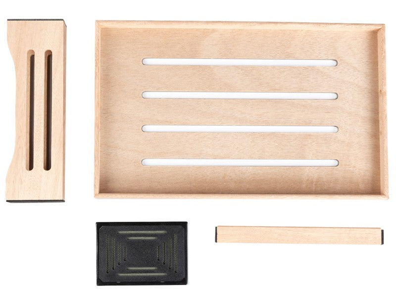 Portofino 100-Cigar Dome-Top Desktop Humidor with Digital Hygrometer