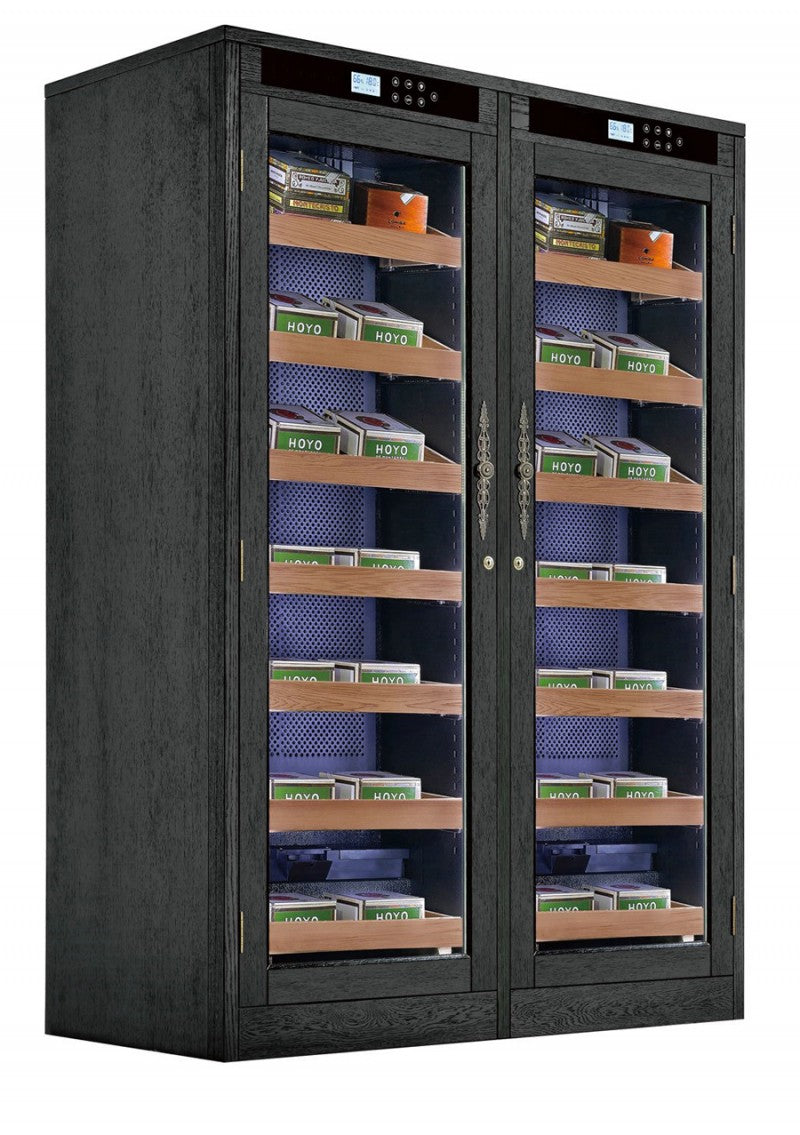 Prestige Import Group Reagan Lite Electronic Climate-Controlled Cabinet Humidor