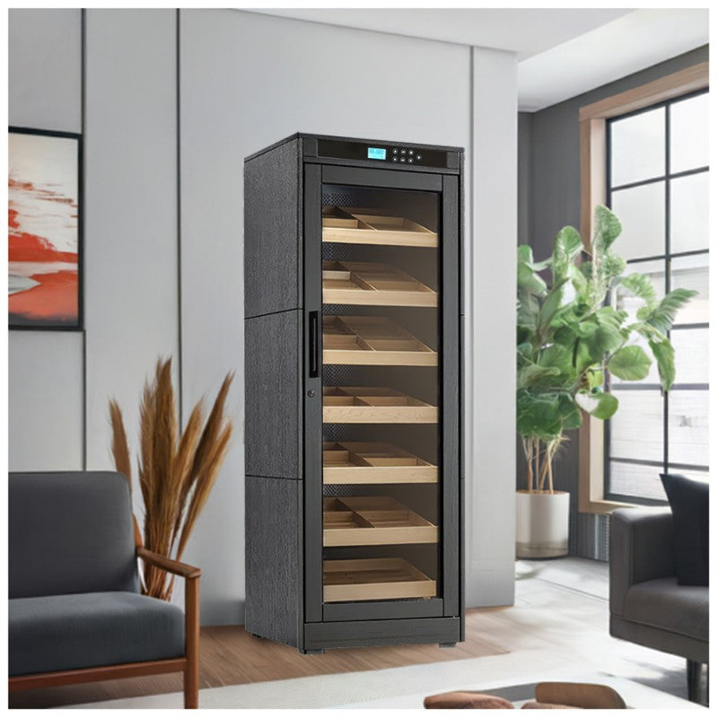 Prestige Import Group Remington Lite Electronic Climate-Controlled Cigar Cabinet Humidor