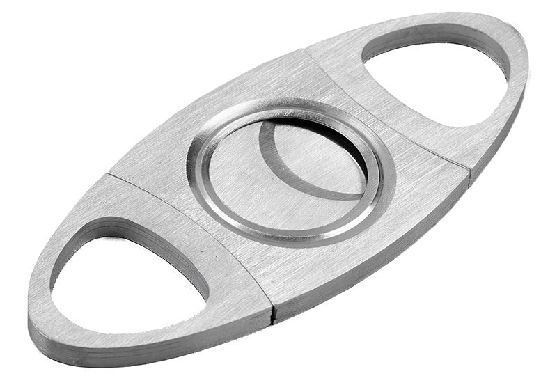 Prestige Import Group Stainless Steel Guillotine Cigar Cutter Display Box