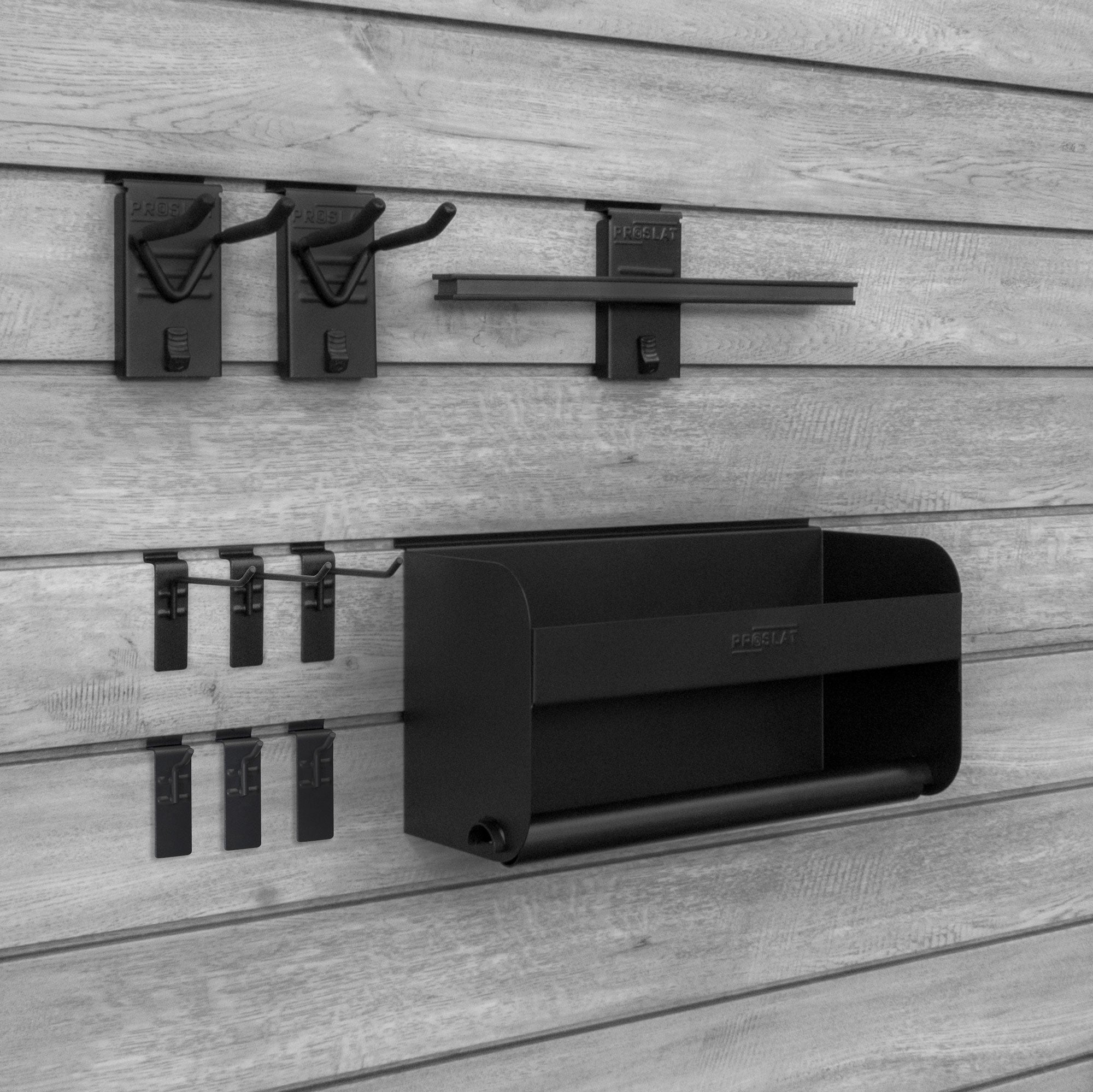 Proslat STEALTH Backsplash Kit Magnetic Tool Shelf Organizer