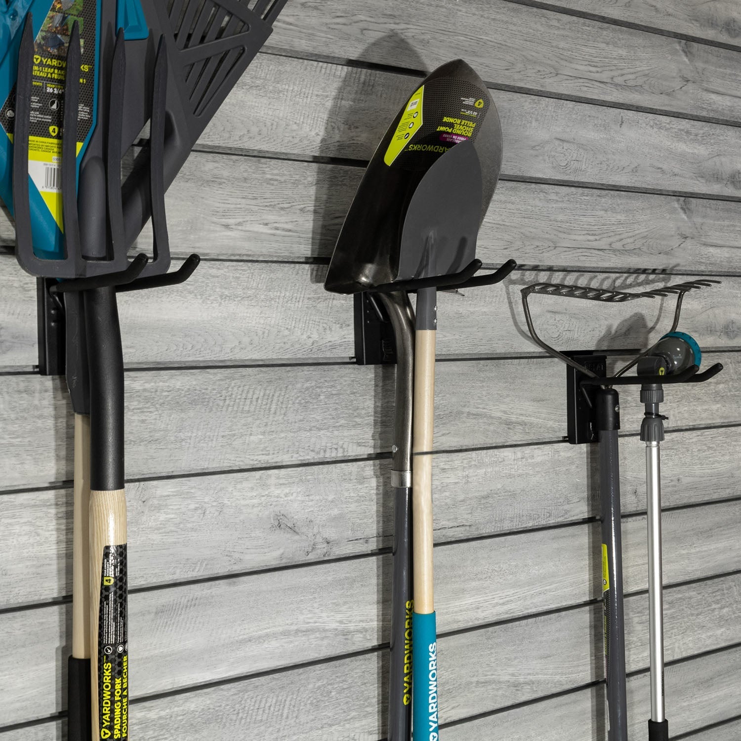 Proslat STEALTH Double 8 in. Black Hook 3-Pack Heavy-Duty Magnetic