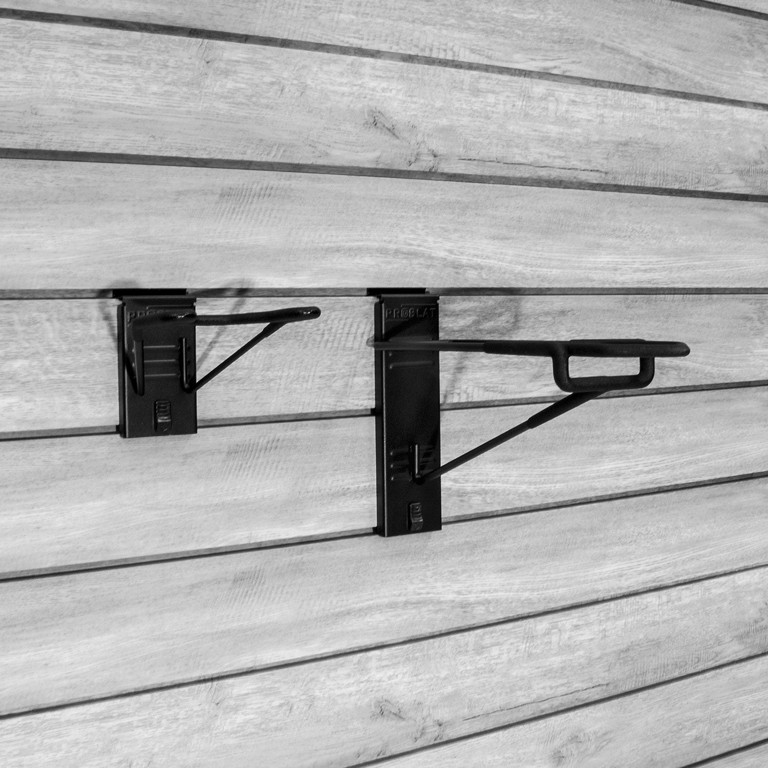 Proslat STEALTH Vertical Single Firearm Holder Black Wall Display Hook