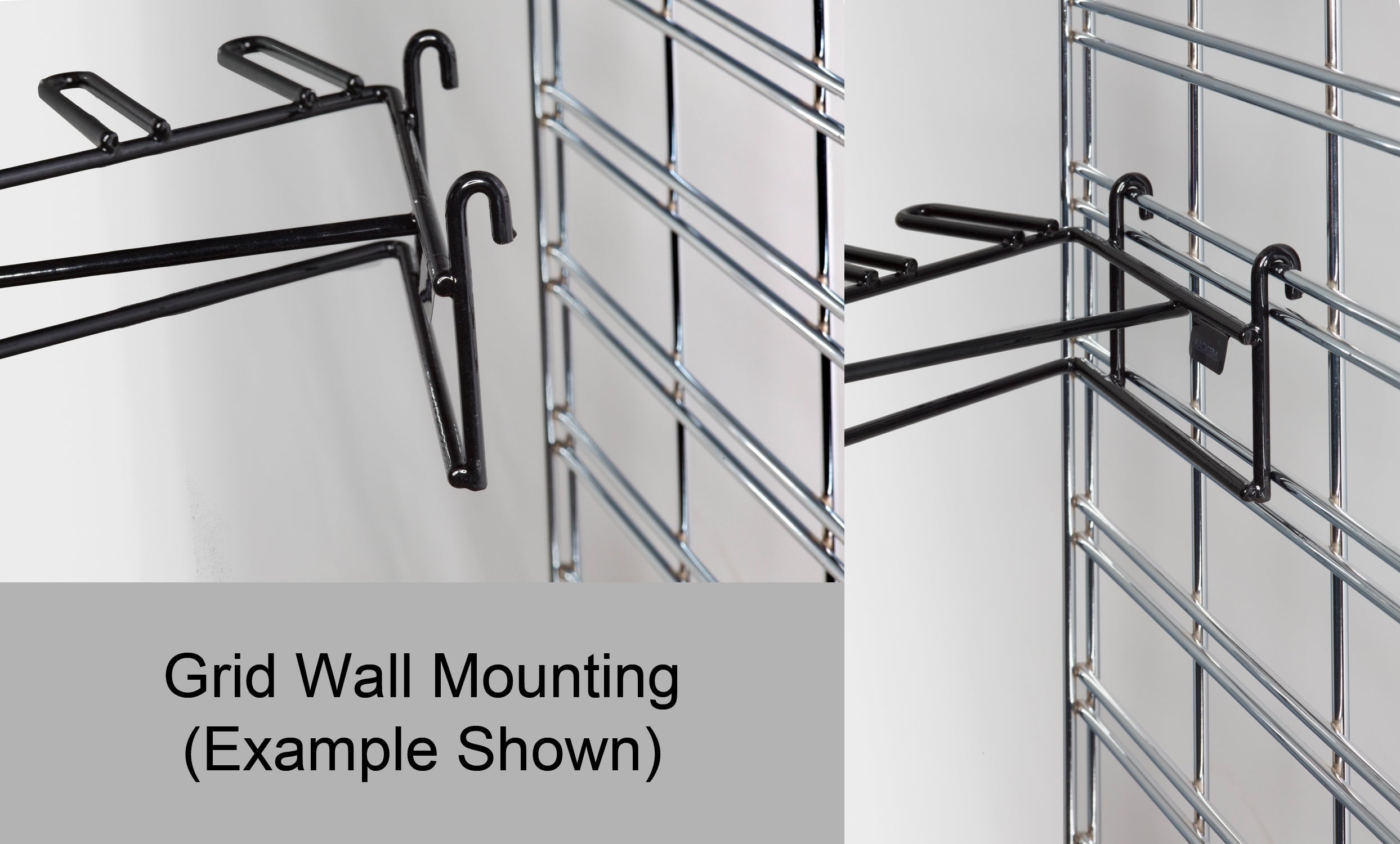 1’ 5 Rifle Leans Left Display Grid Wall (SKU: 6261)