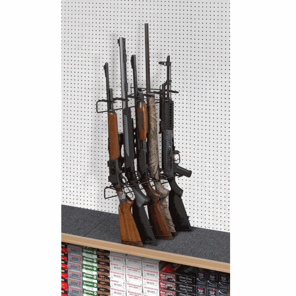 Rackem - 1’ 5 Rifle Locking Leans Right/Left Display - Left