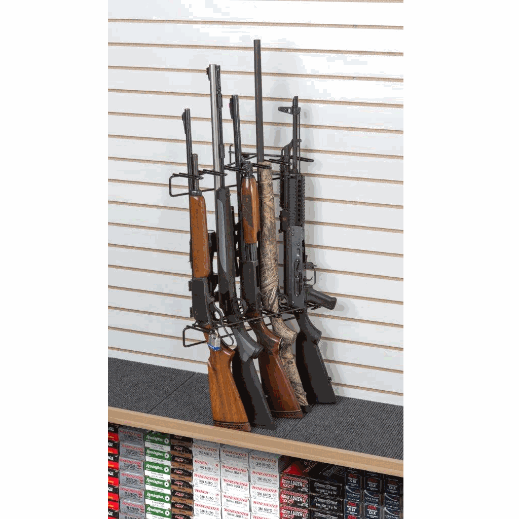 Rackem - 1’ 5 Rifle Locking Leans Right/Left Display - Left