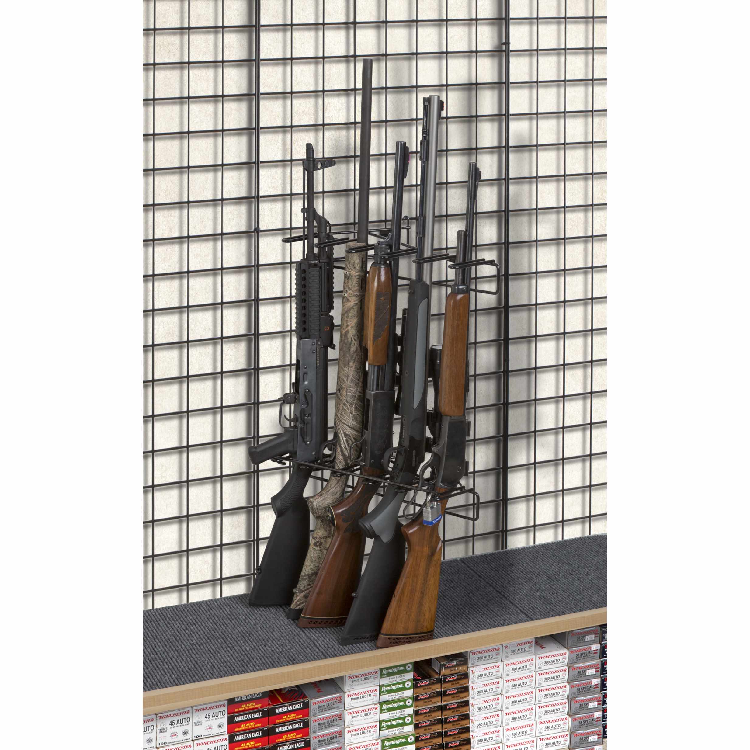 Rackem - 1’ 5 Rifle Locking Leans Right/Left Display