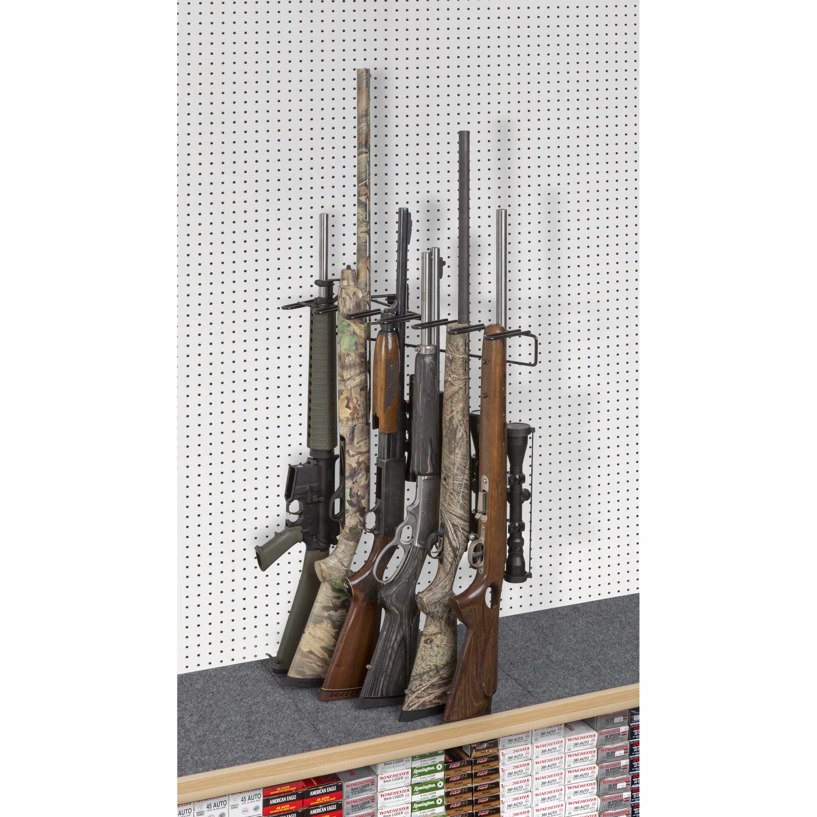 Rackem - 1’ 6 Rifle Leans Right/left Display Board - Right