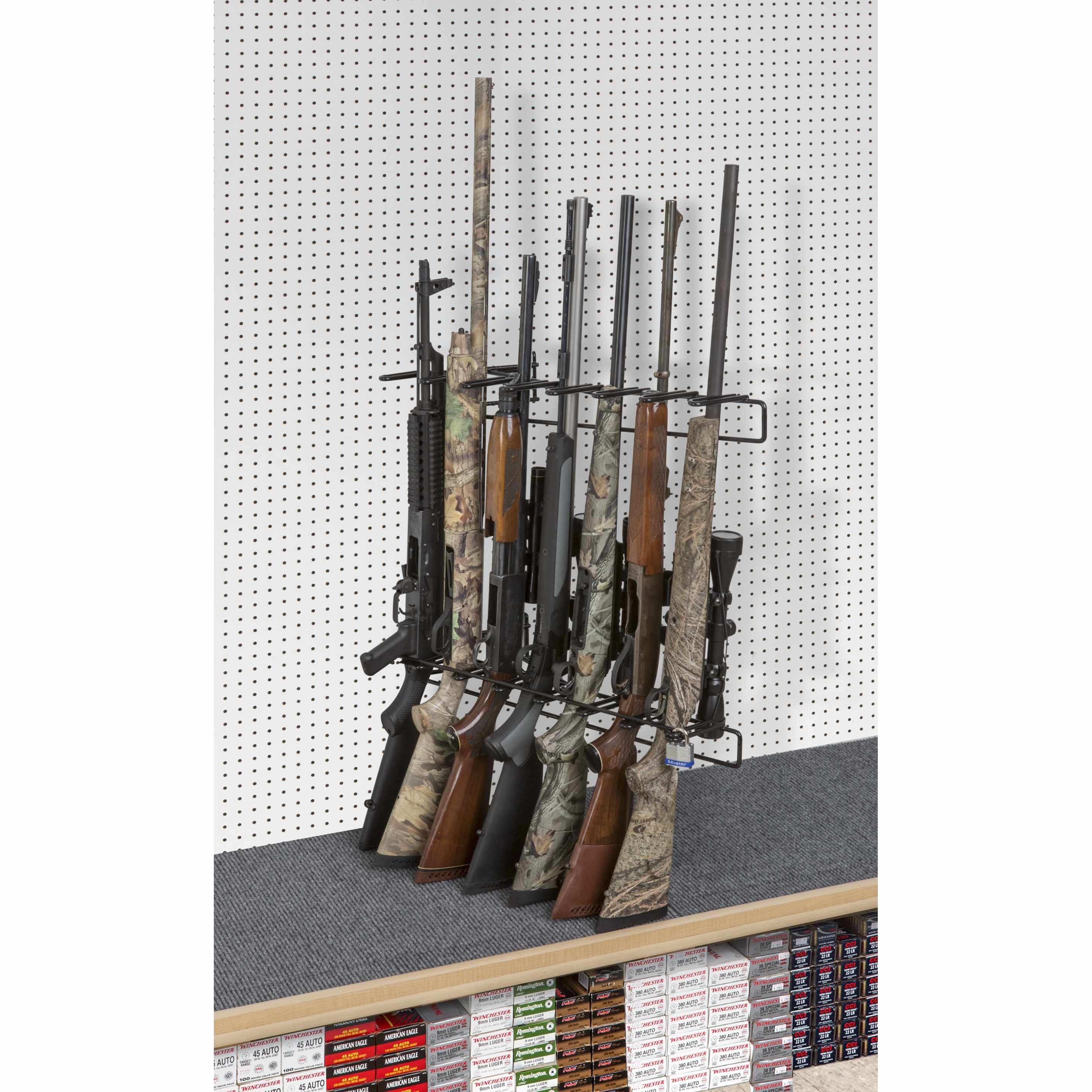 Rackem - 1’ 7 Rifle Locking Leans Right/Left Display Wall