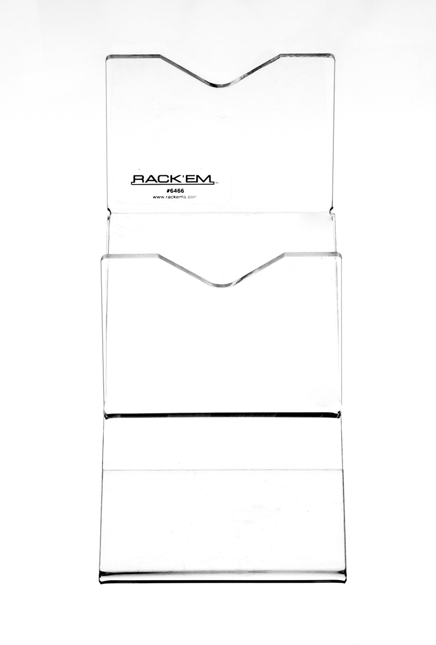 1 Scope Clear Acrylic Display, with Price Tag Holder SKU: (6467)