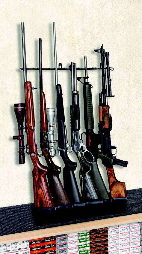 Rackem - 2’ 6-Rifle High End Rifle Deluxe Shelf Display