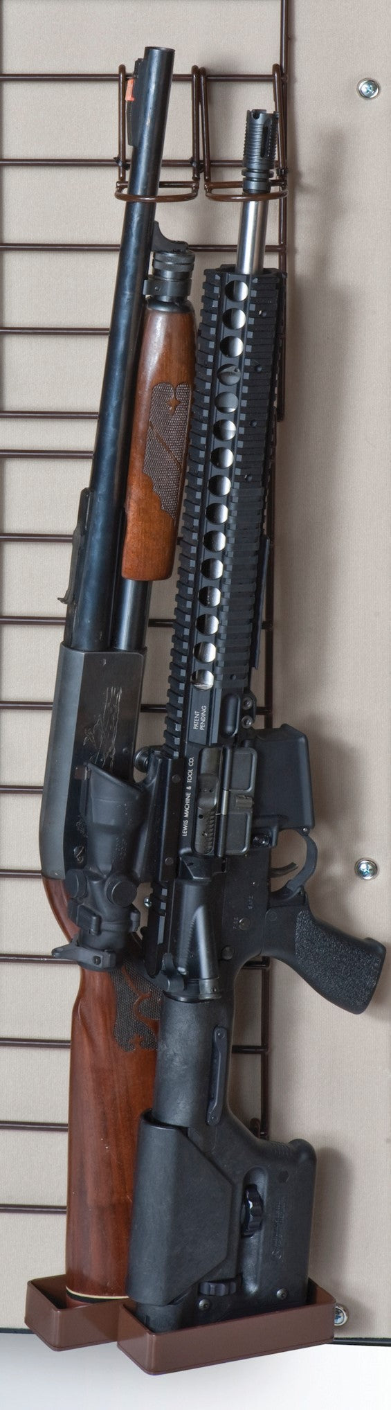 3 Rifle Holder Display Set (SKU: 6193)