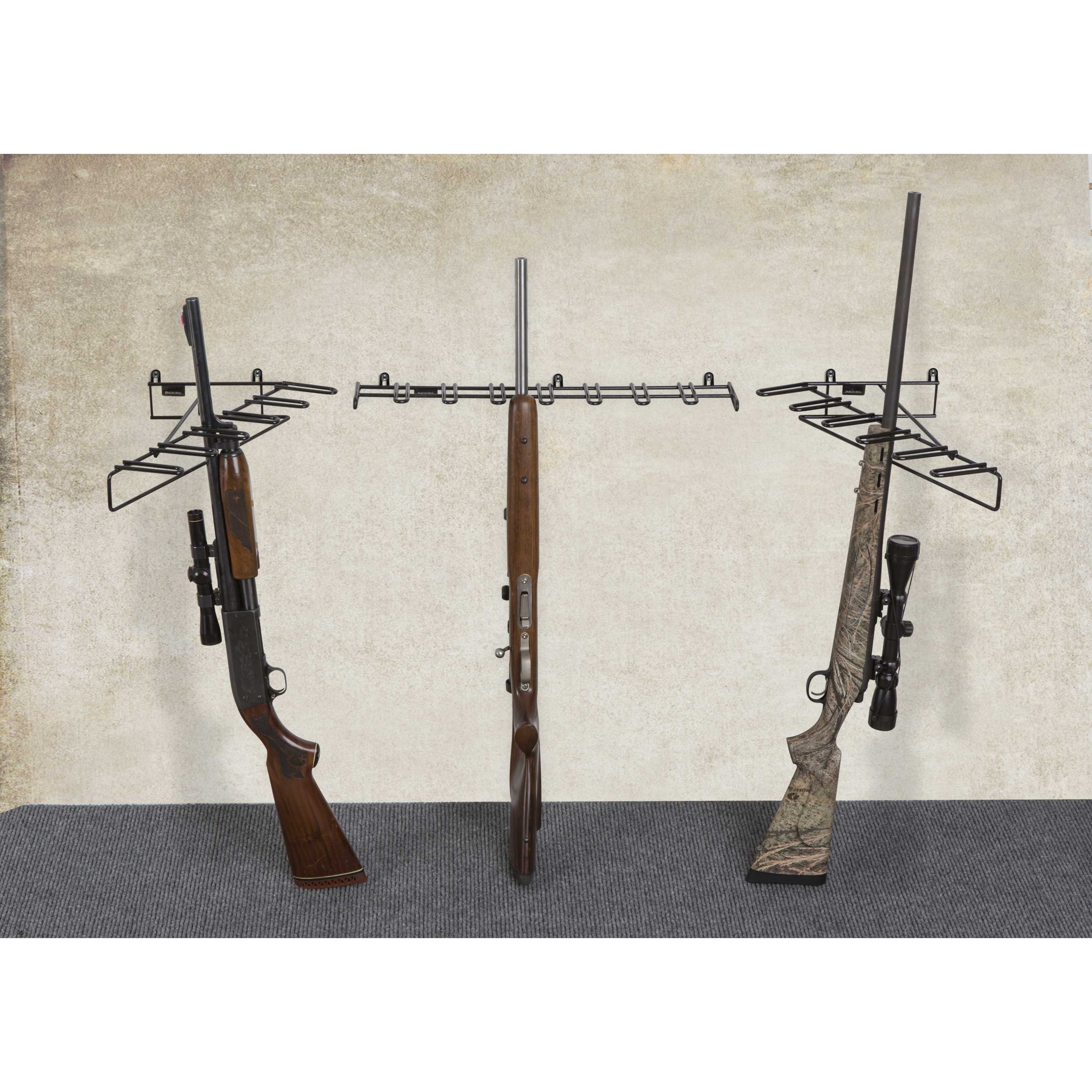 Rackem - 4’ 6’’ 20 Rifle ’U’ Shape Rifle Display - Mount