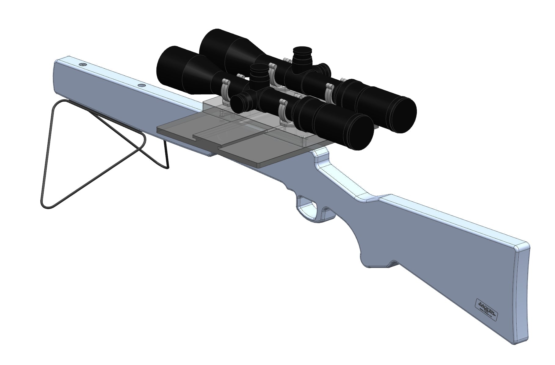 40mm Scope Comparer Plate (SKU: 92747)