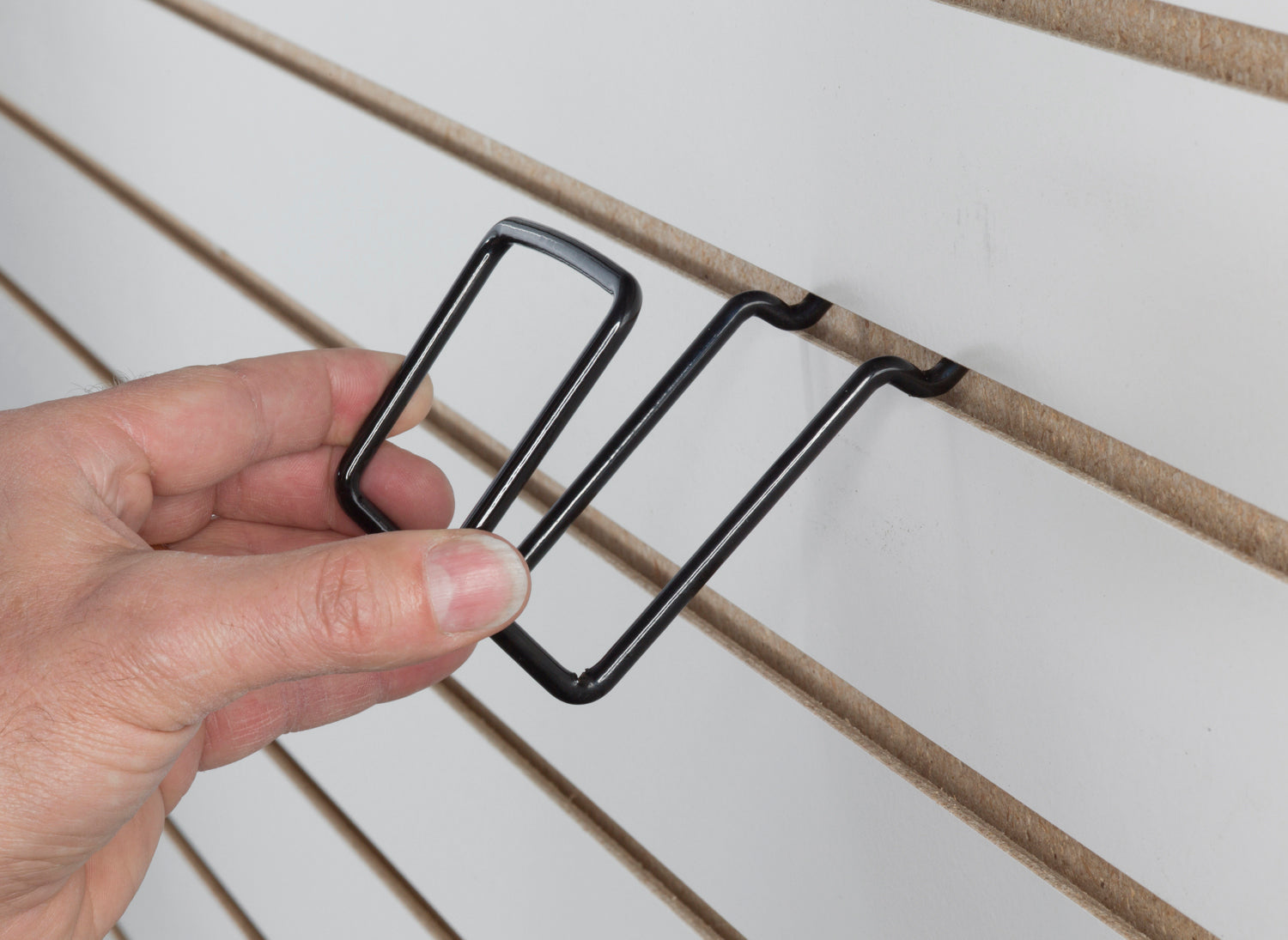 4’2” 18 Rifle “U-Shape” Display Slat Wall (SKU: 6687S)