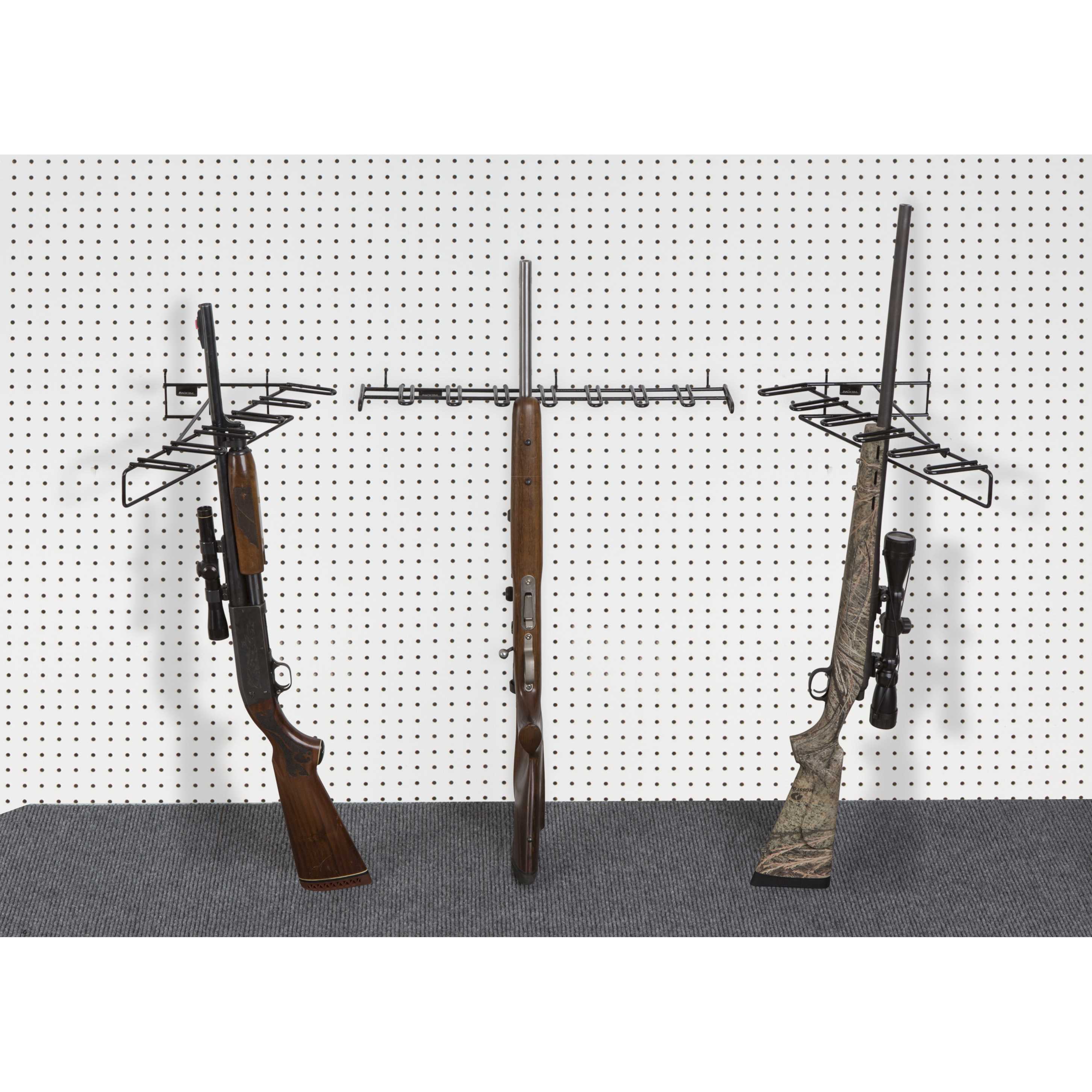 Rackem - 4’2” 18 Rifle “U-Shape” Display Wall - Peg Board
