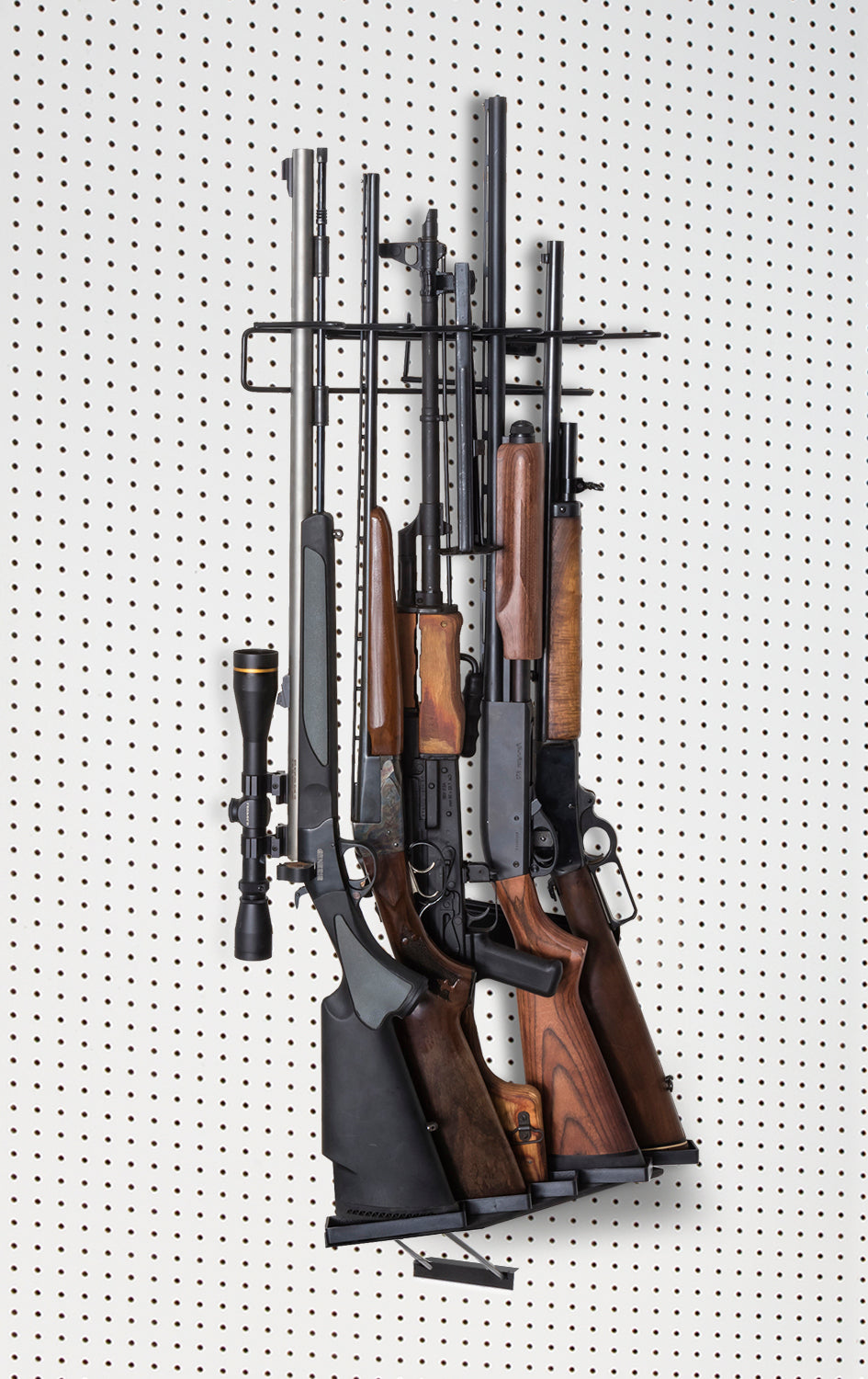 Rackem - 5-Rifle Leans Right/Left Display,Max Capacity 5