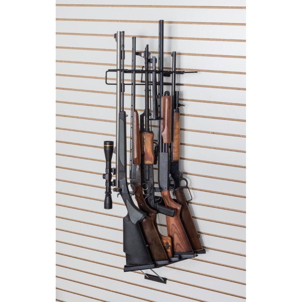 Rackem - 5-Rifle Leans Right/Left Display,Max Capacity 5
