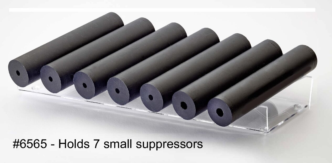 Rackem - 6 and 7 Suppressor Side-By-Side Clear Acrylic
