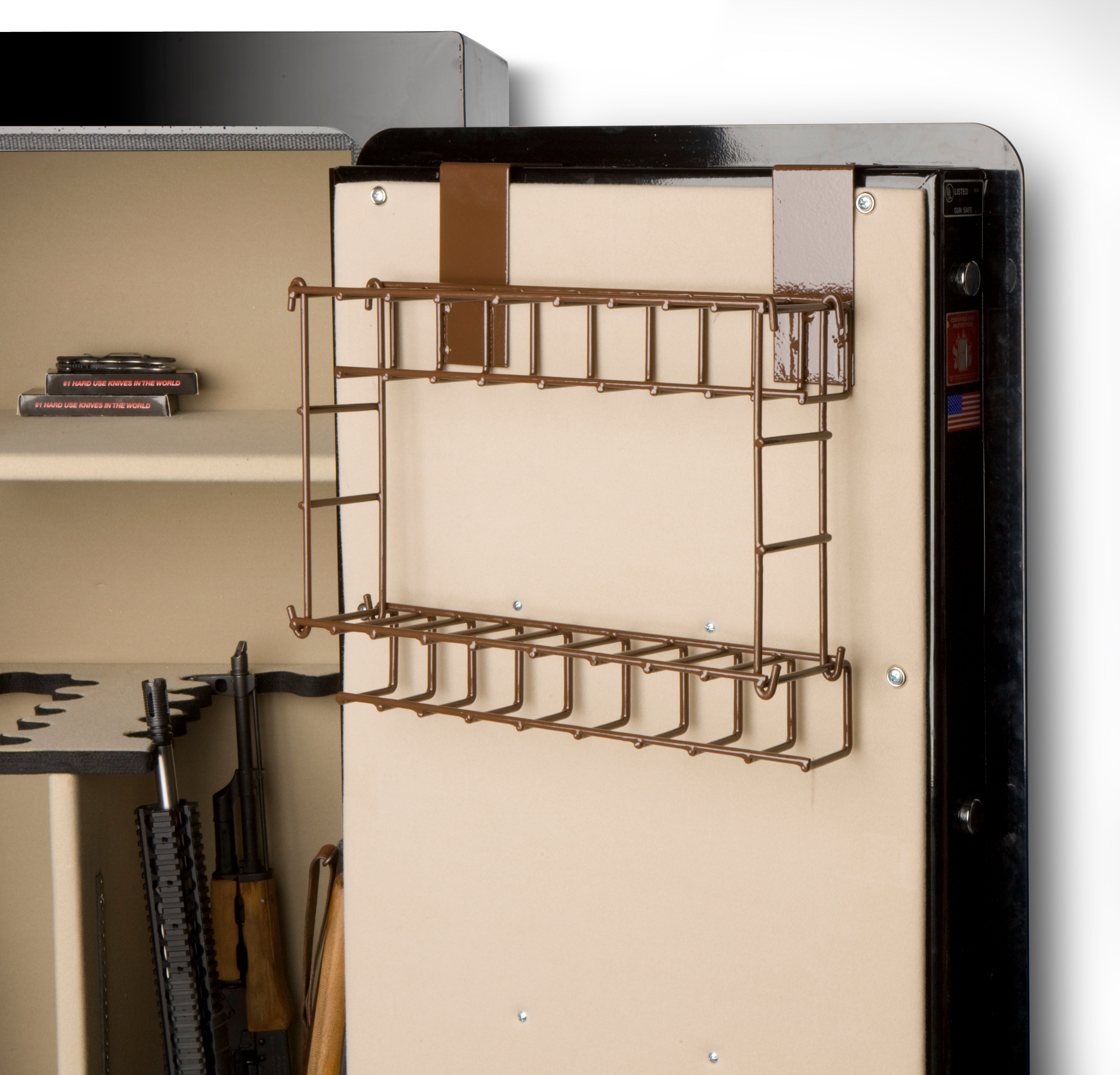 9 Pistol Mount Anywhere Rack (SKU: 6035)