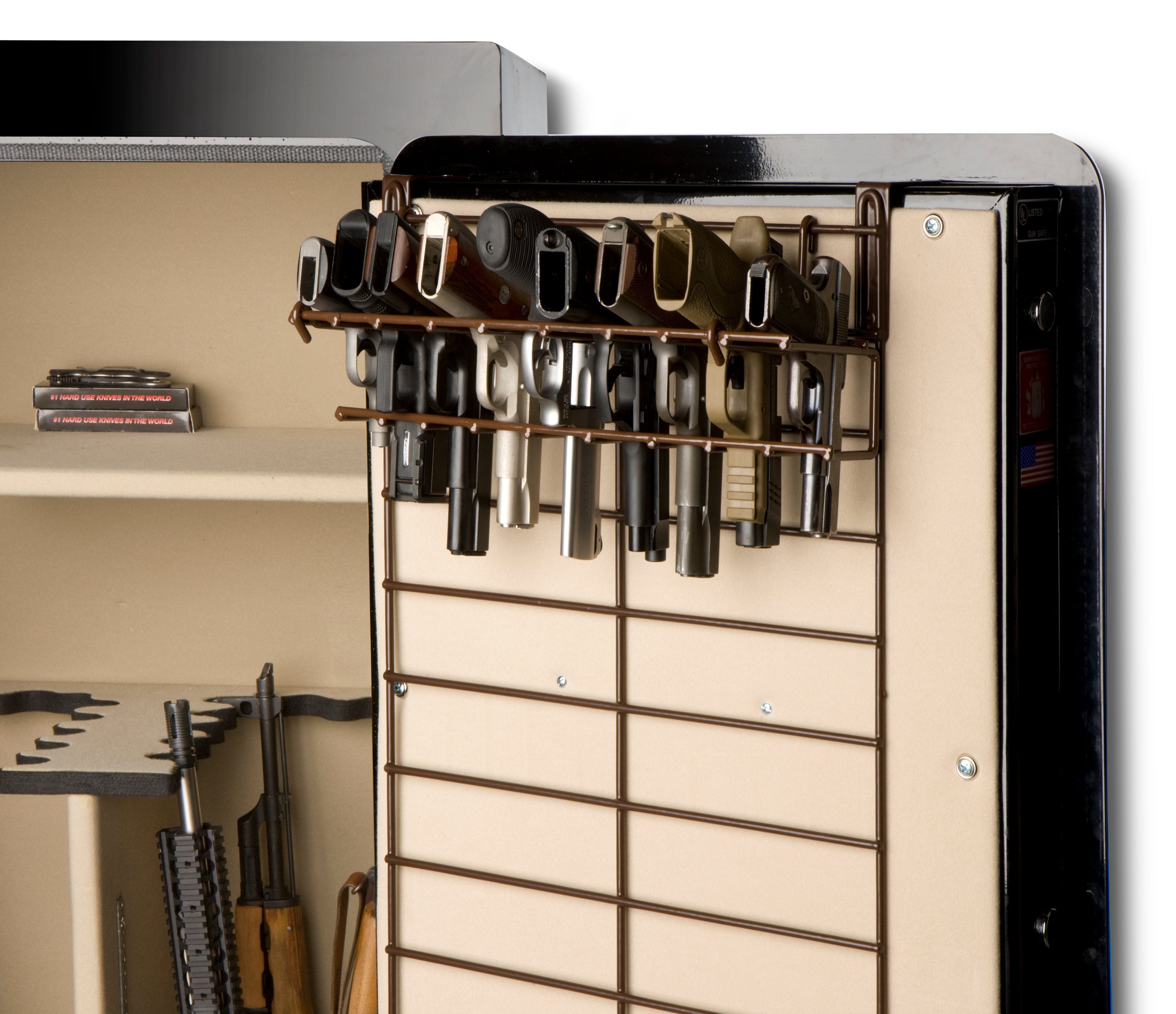 9 Pistol Mount Anywhere Rack (SKU: 6035)