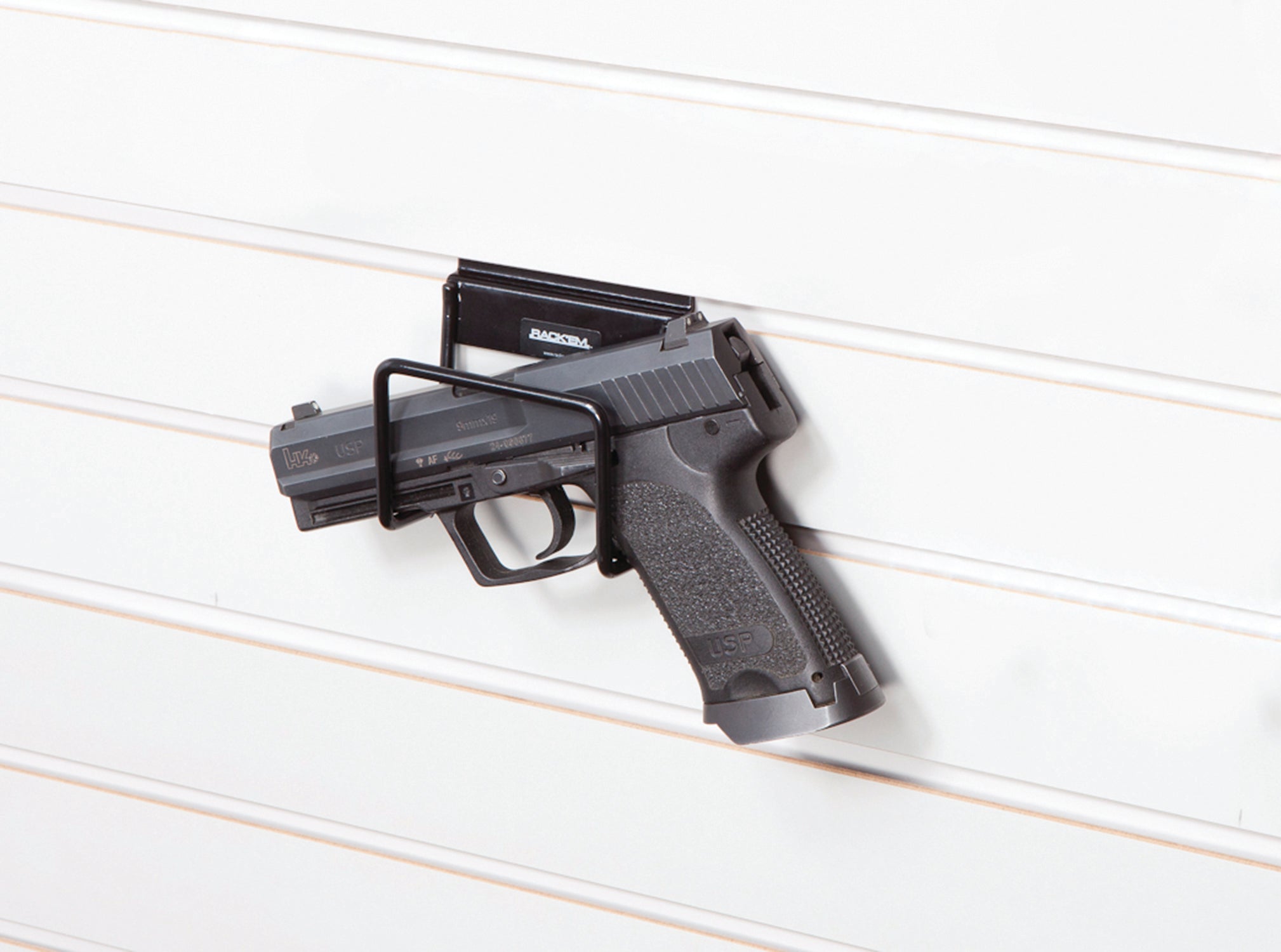 Full Size-Plus Pistol/Rifle Display (1 Pc) – Slat Wall (SKU: 6189)