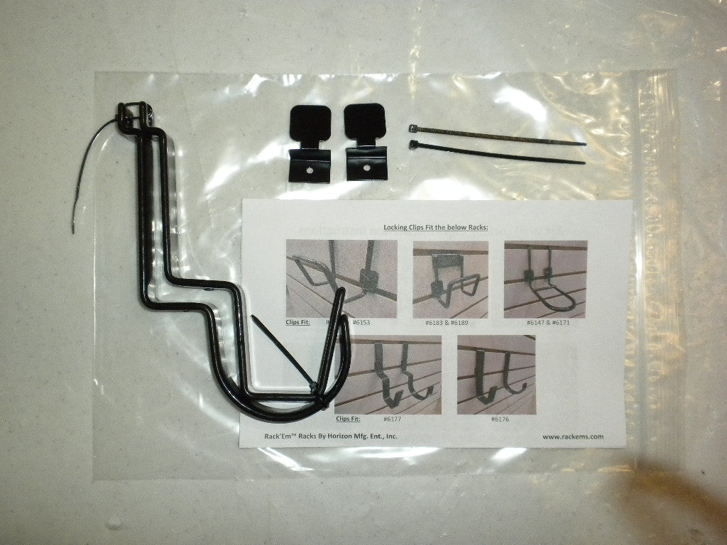 1.5" "Off the Wall" Slat Wall Rifle Display Straps 2 pc. set (SKU: 6177)