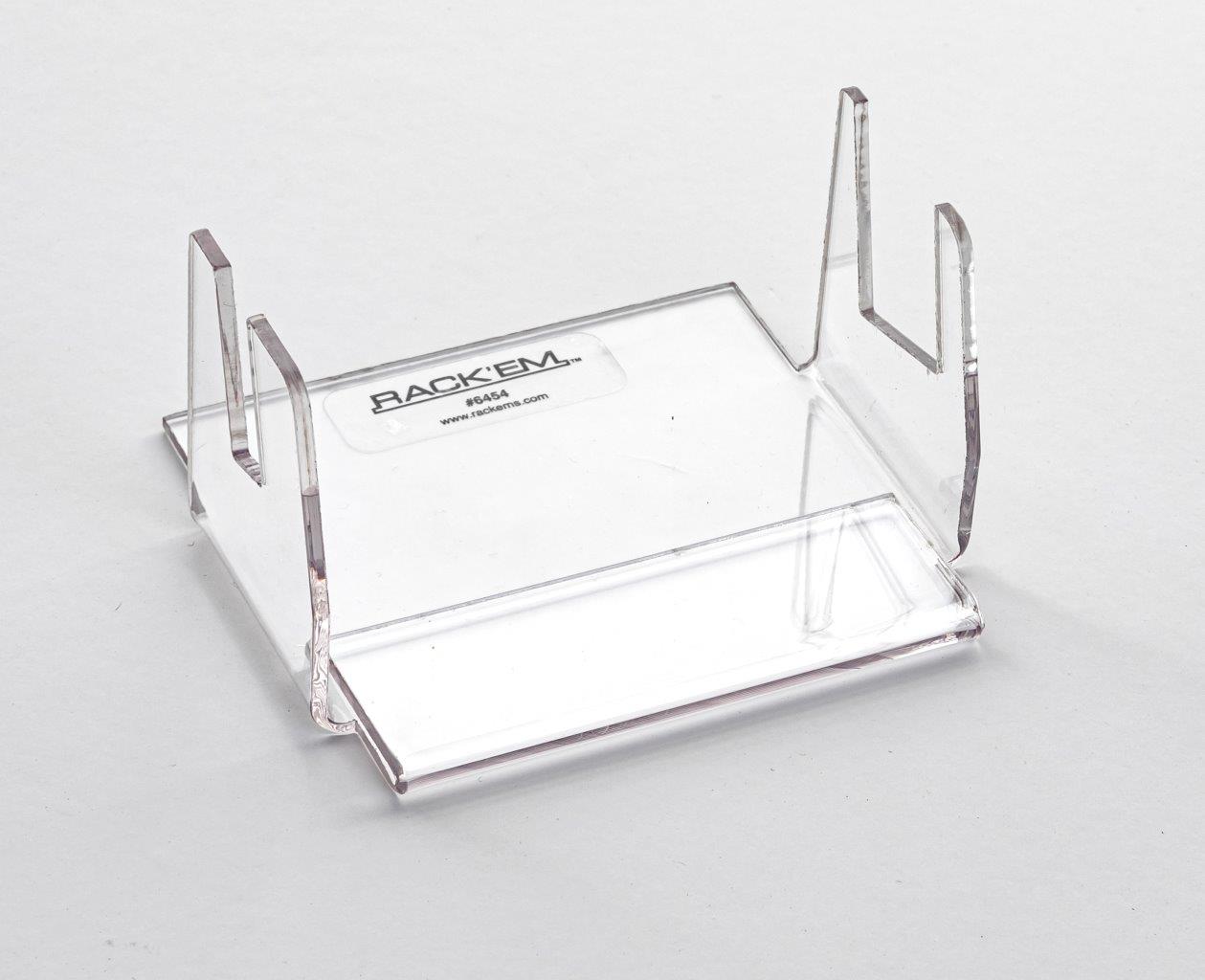 Single Knife/Multi-Tool Acrylic Display with horizontal price tag holder. (SKU: 6453)