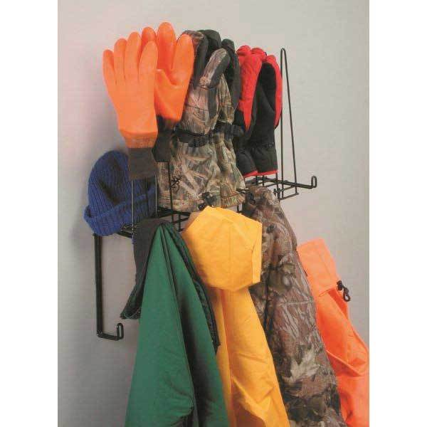 Rack'em - Space Saver Coat, Glove &amp; Hat Rack