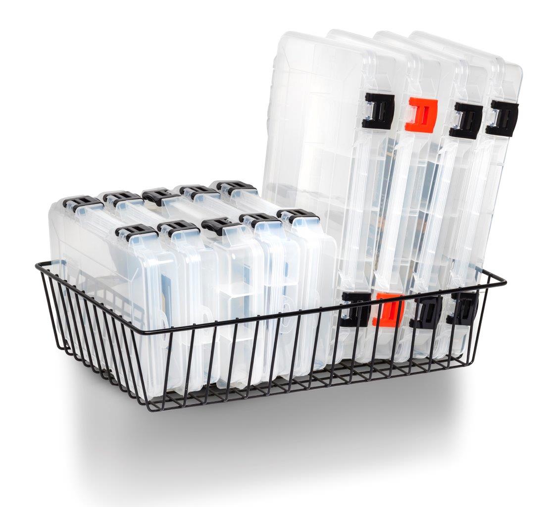 Universal Black Wire Basket For your Storage and Organizational Needs (9075-B)