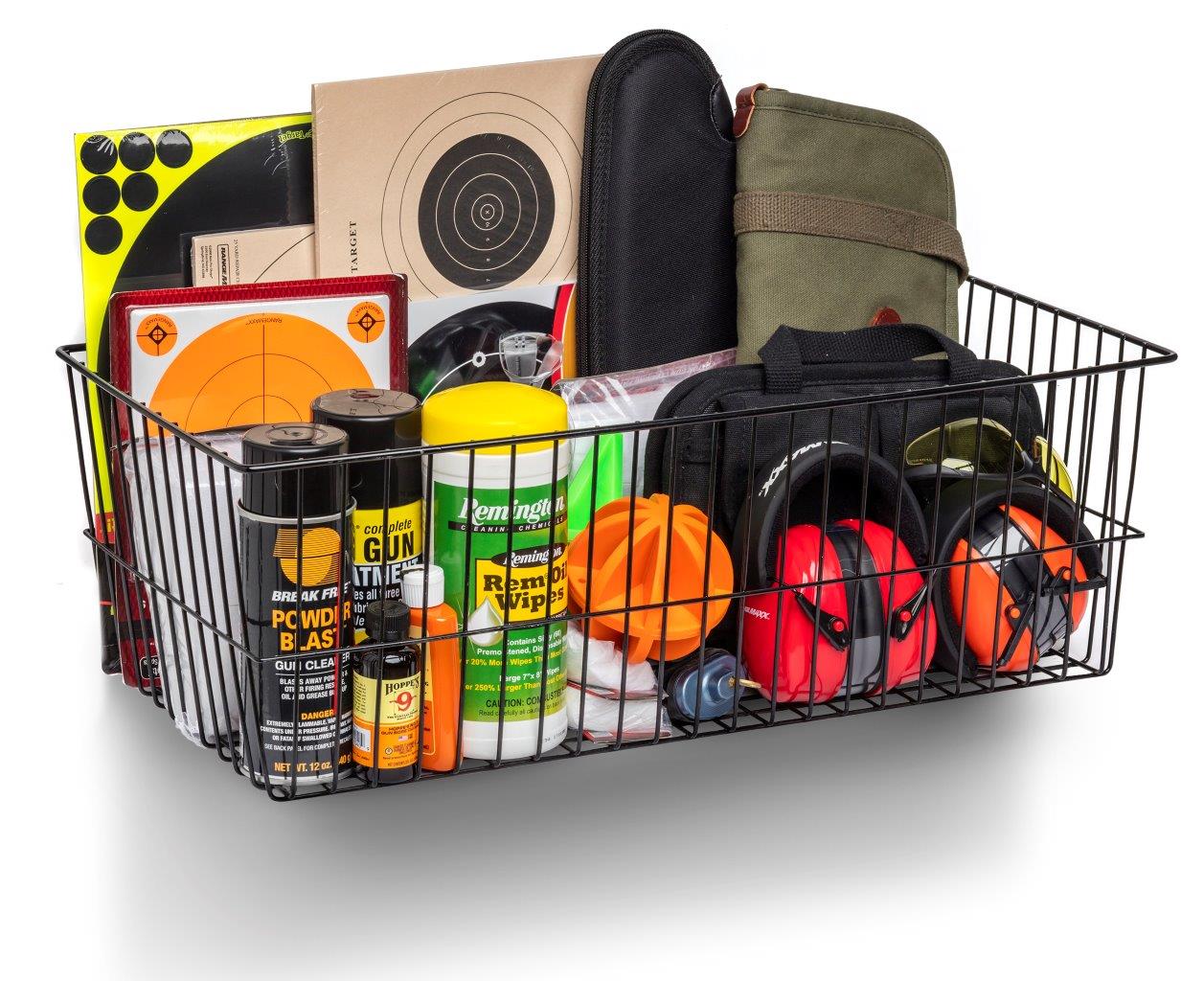 Universal Black Wire Basket For your Storage and Organizational Needs (9075-B)