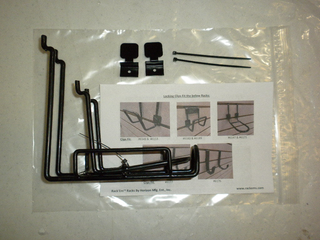Vertical Peg/Slat Wall Rifle Display Rack 2 Piece Set (SKU: 6147)