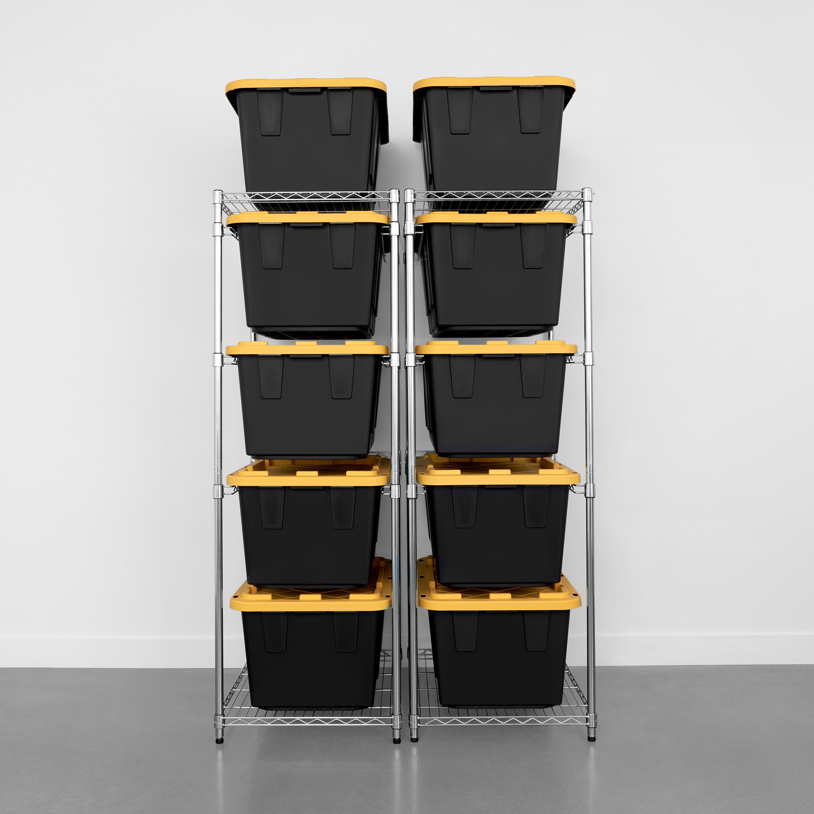 Storage Bin Rack - Wire Shelving