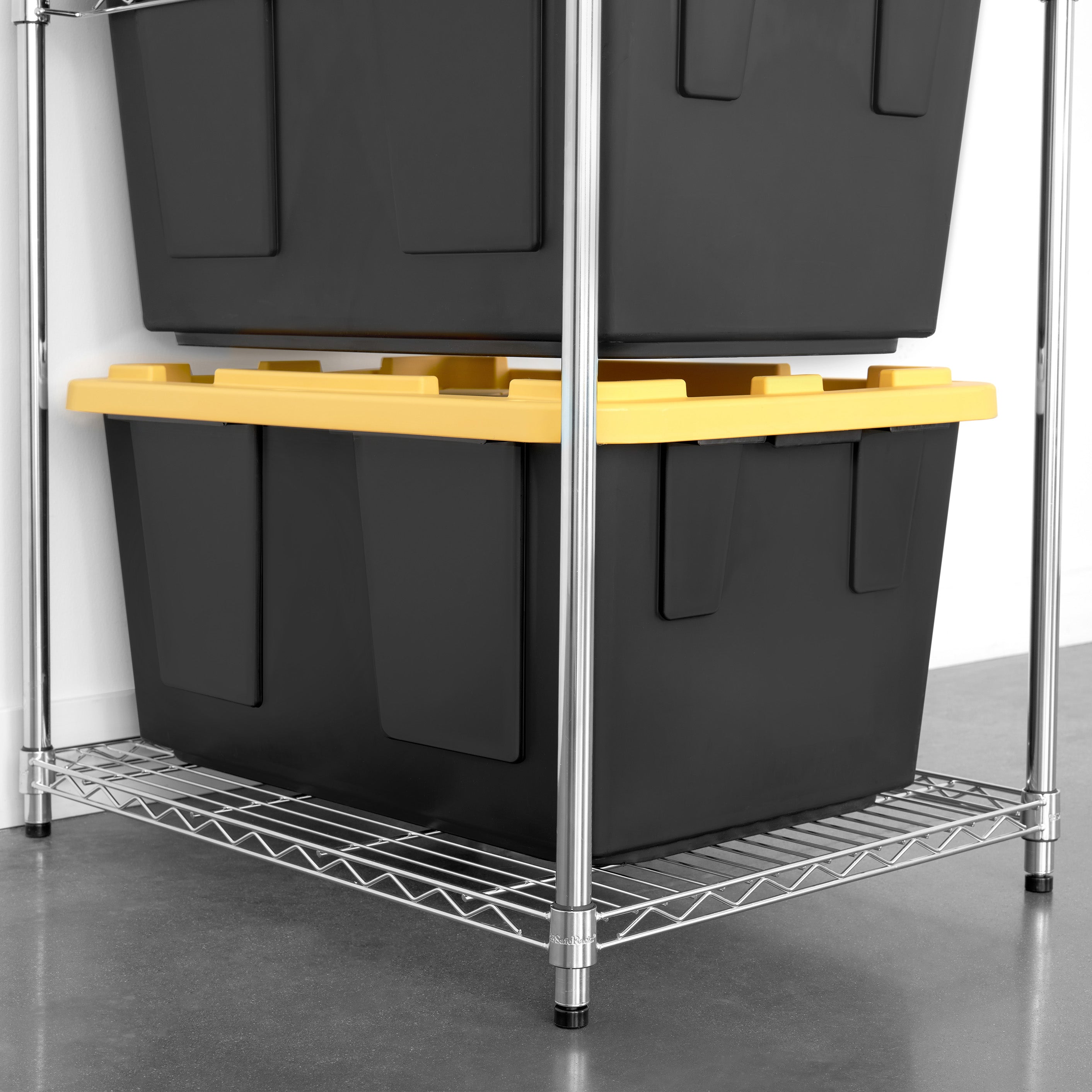 Storage Bin Rack - Wire Shelving