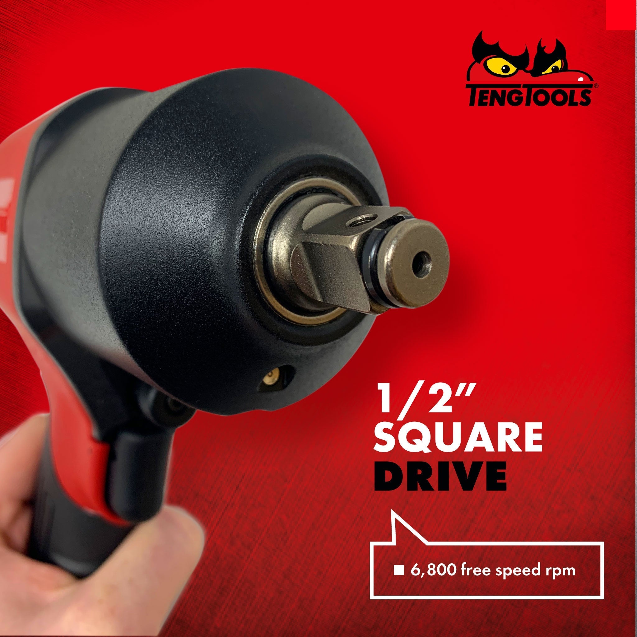 Teng Tools 1/2 Inch Square Drive Reversible High Torque