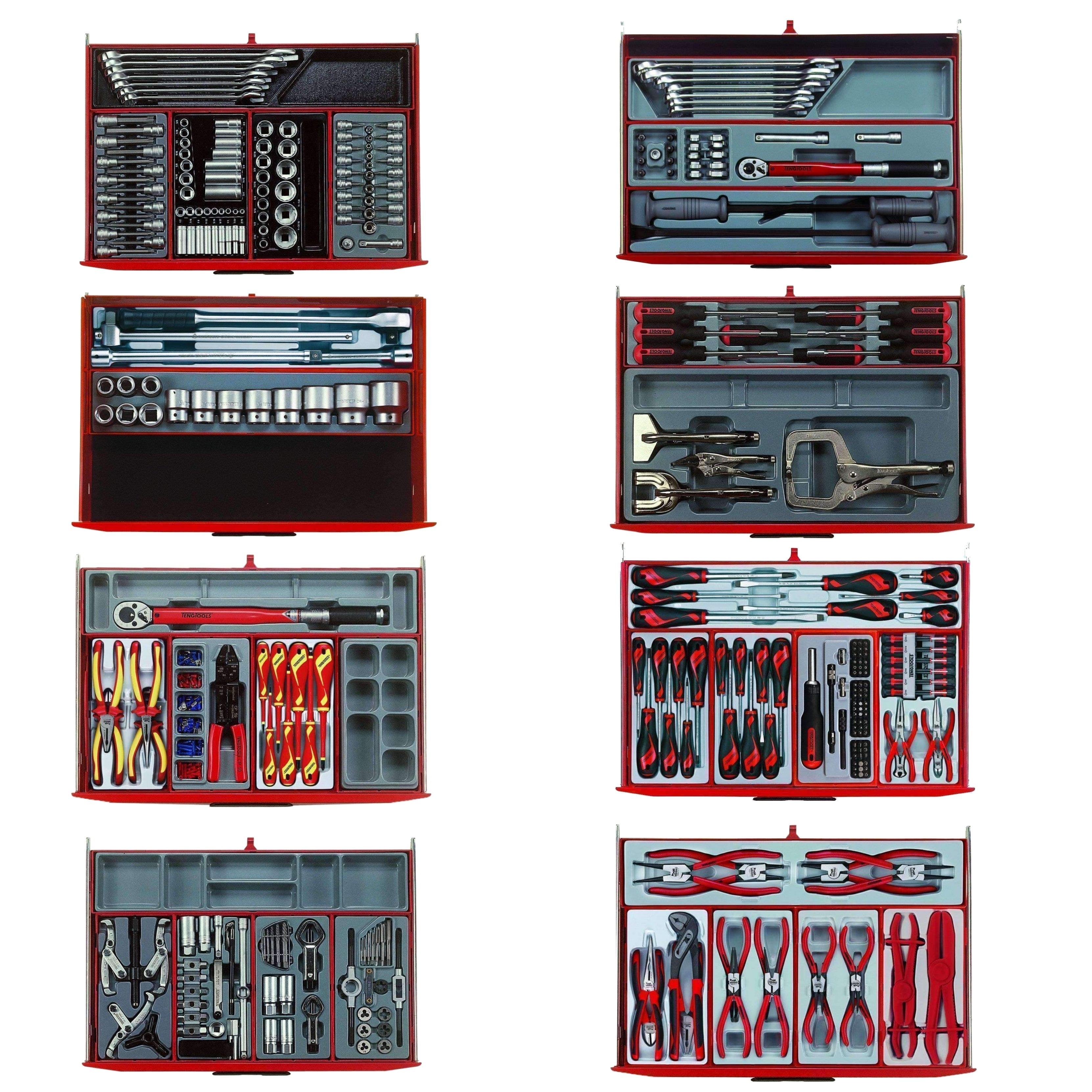 Teng Tools 1001 Piece Mega Master Mixed Hand Tool Kit - TCMM1001N