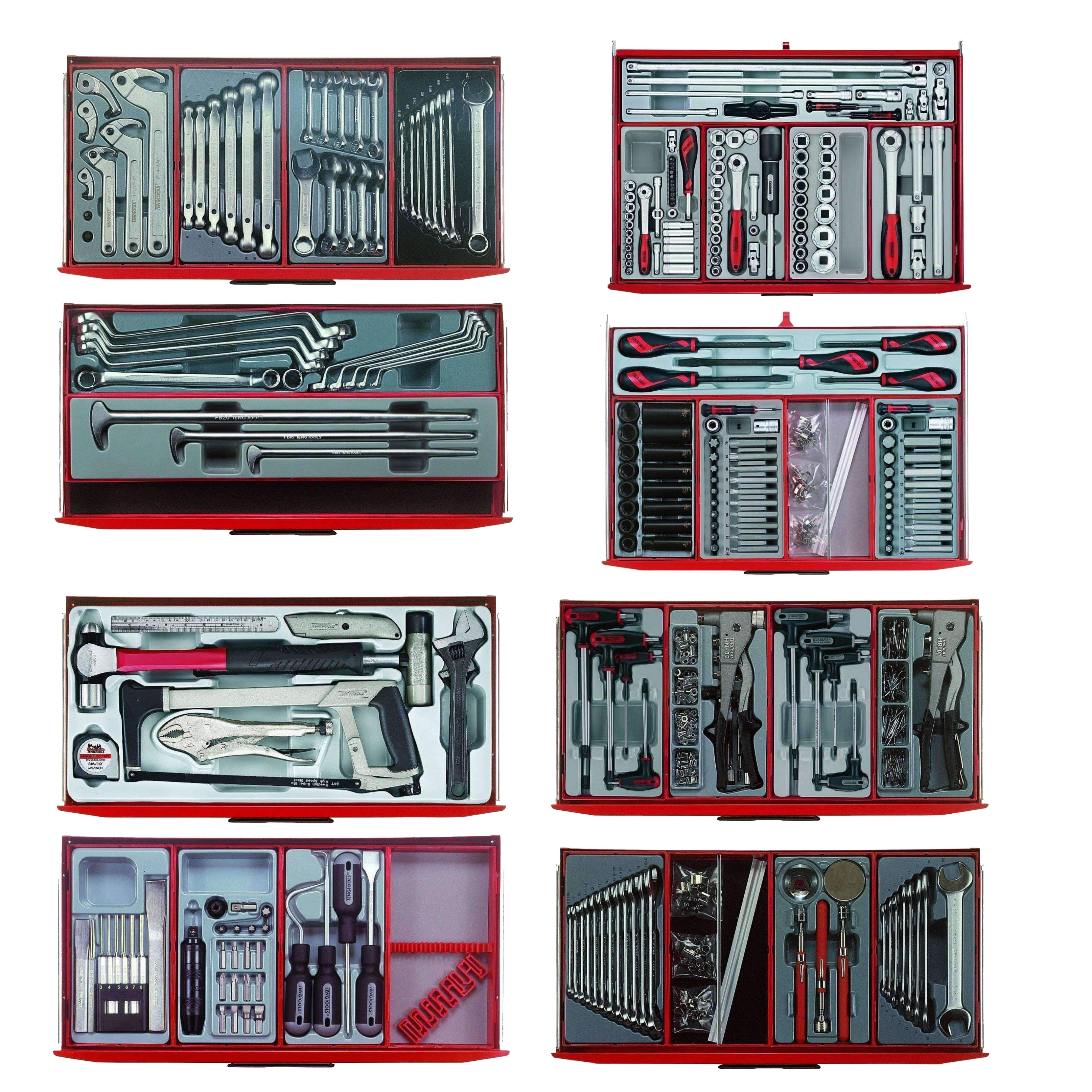 Teng Tools 1001 Piece Mega Master Mixed Hand Tool Kit