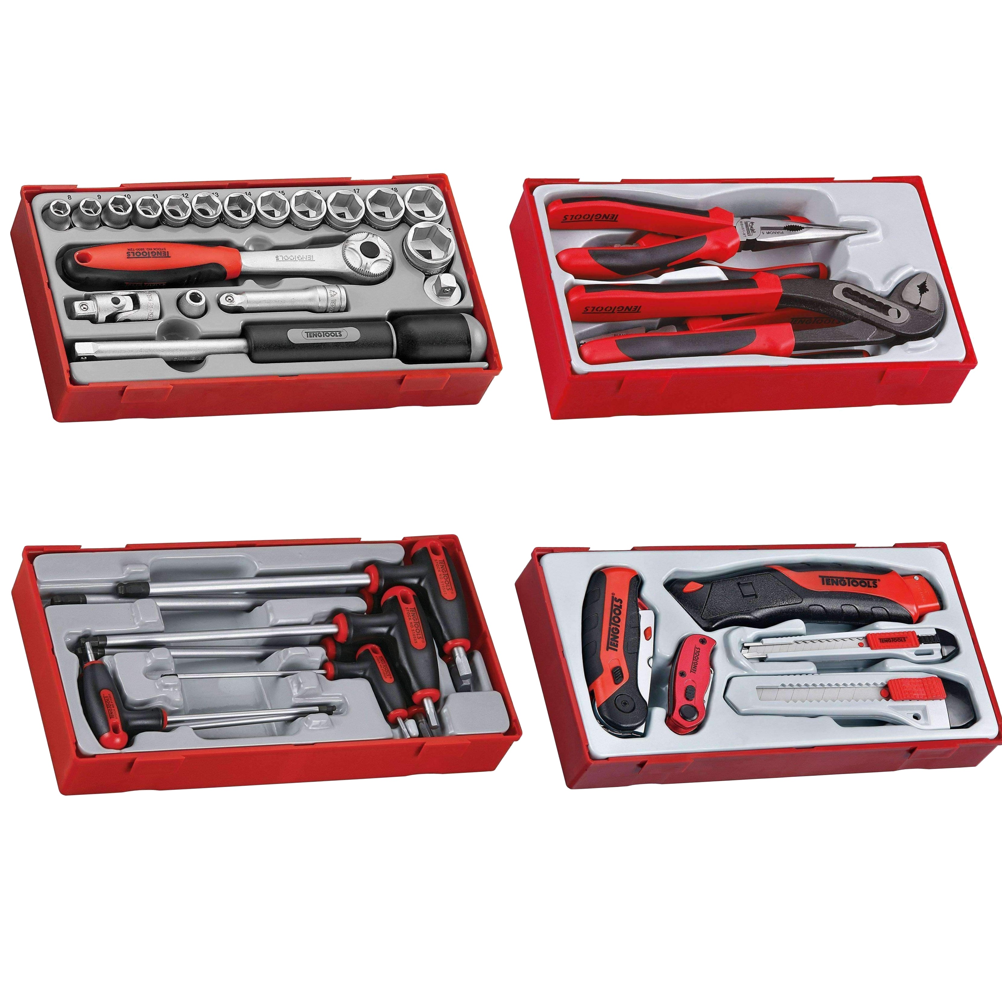 Teng Tools 173 Piece Complete Mixed Service Tool Kit