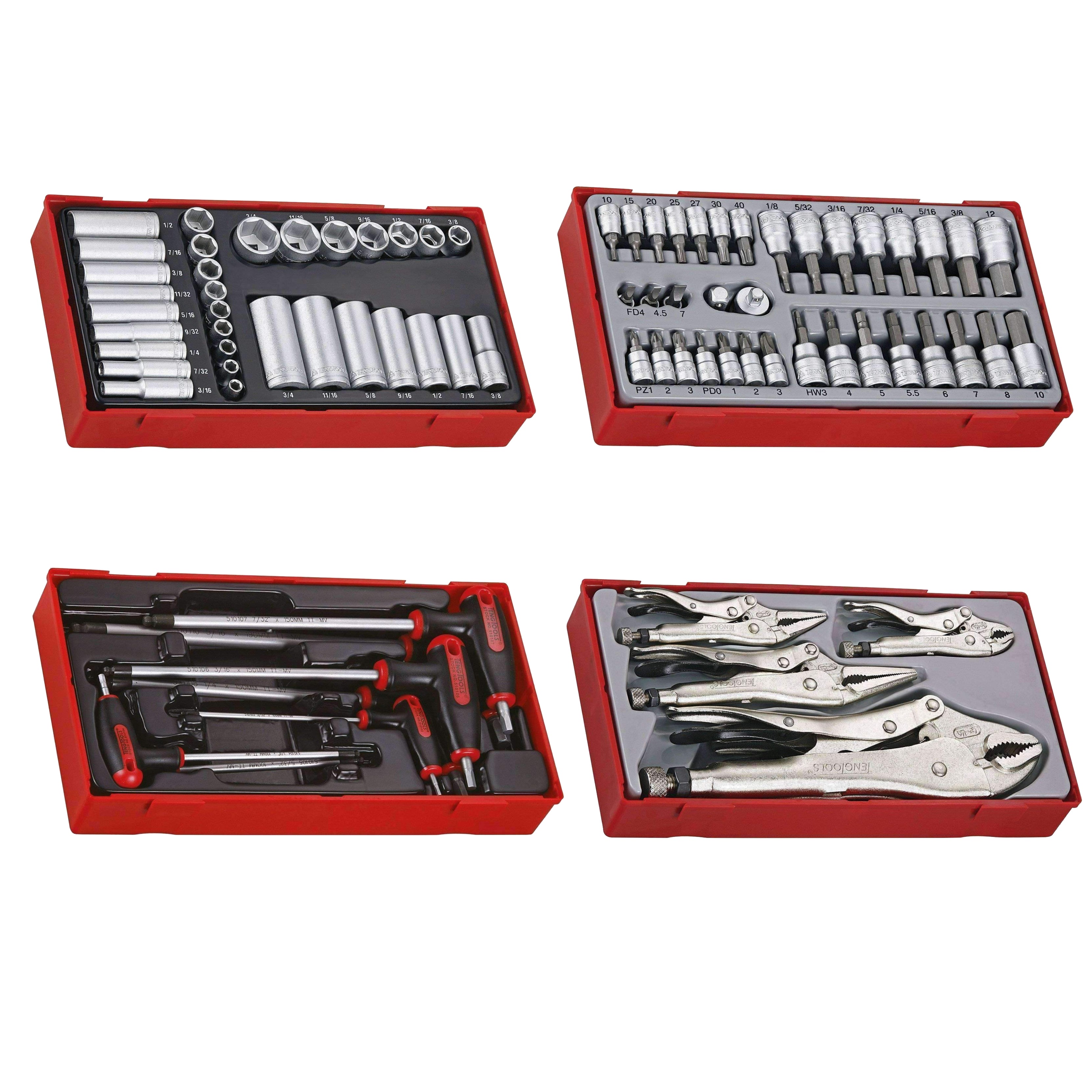Teng Tools 184 Piece Complete Mixed Service Tool Kit