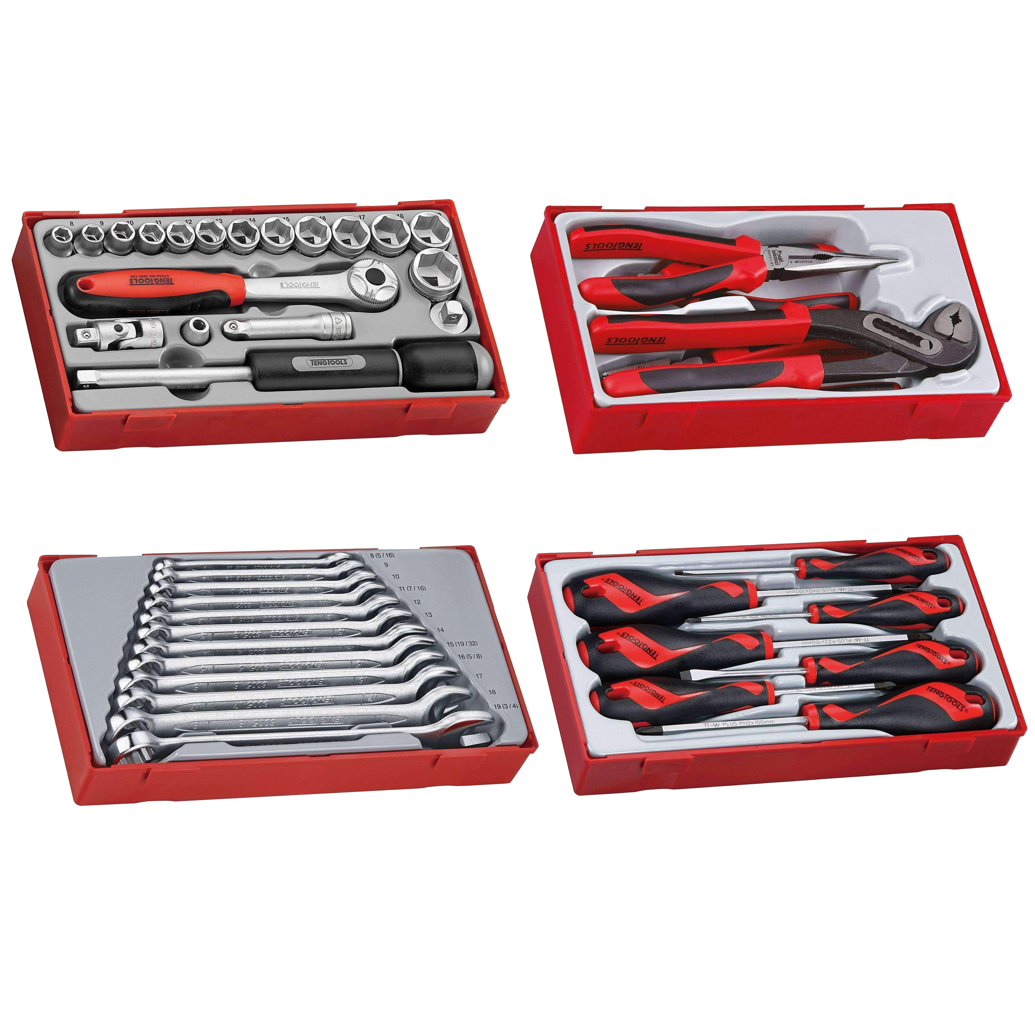 Teng Tools 231 Piece Complete Mixed General Hand Tool Kit