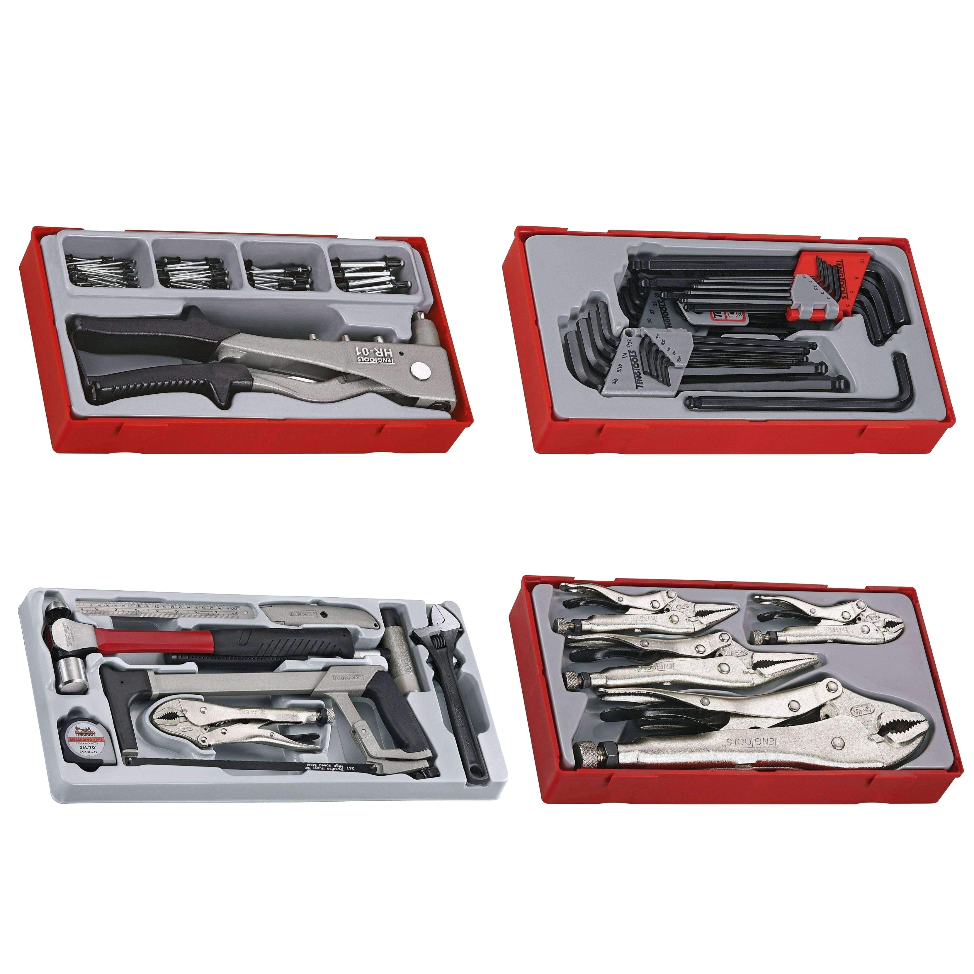 Teng Tools 288 Piece Complete Mixed General Hand Tool Kit