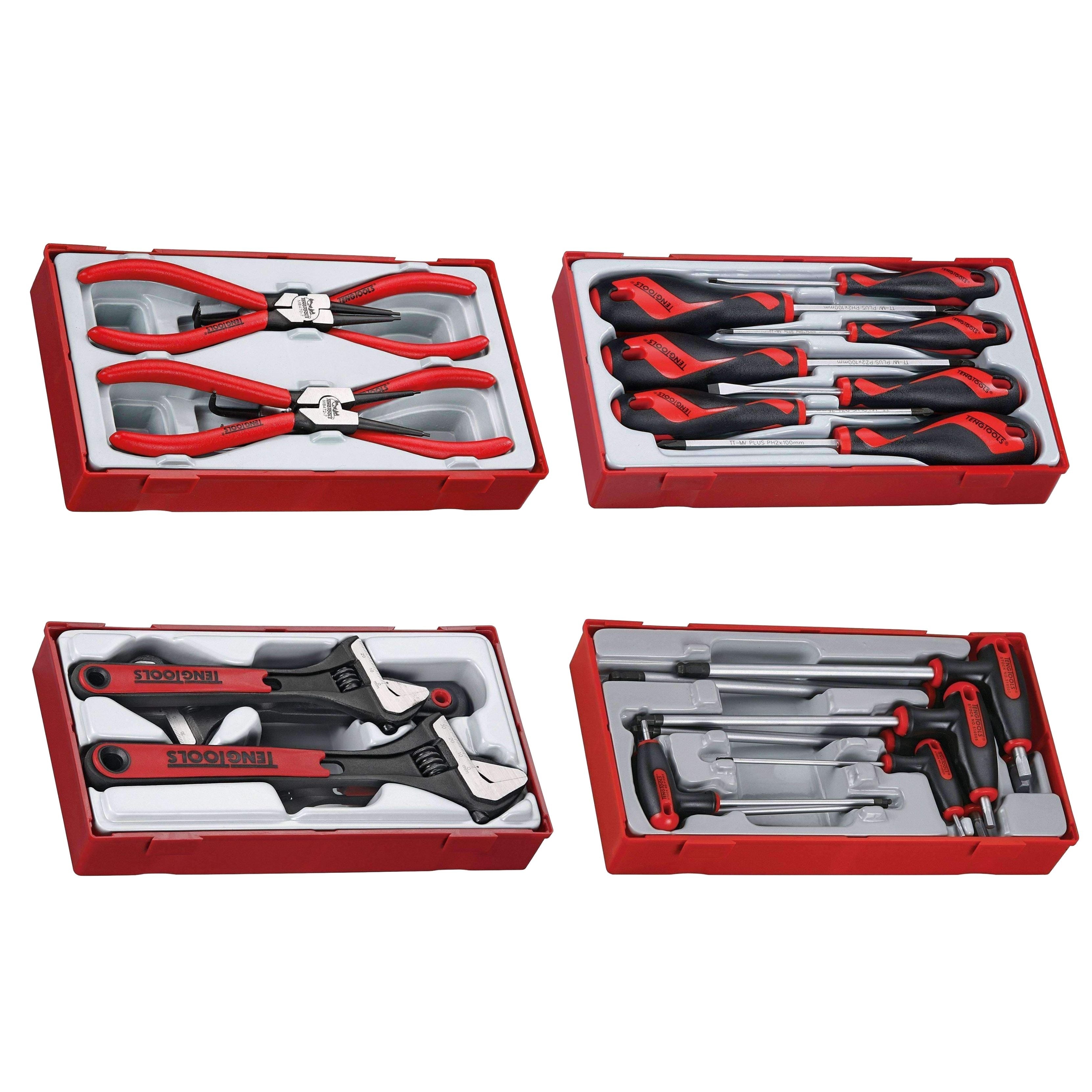 Teng Tools 288 Piece Complete Mixed General Hand Tool Kit