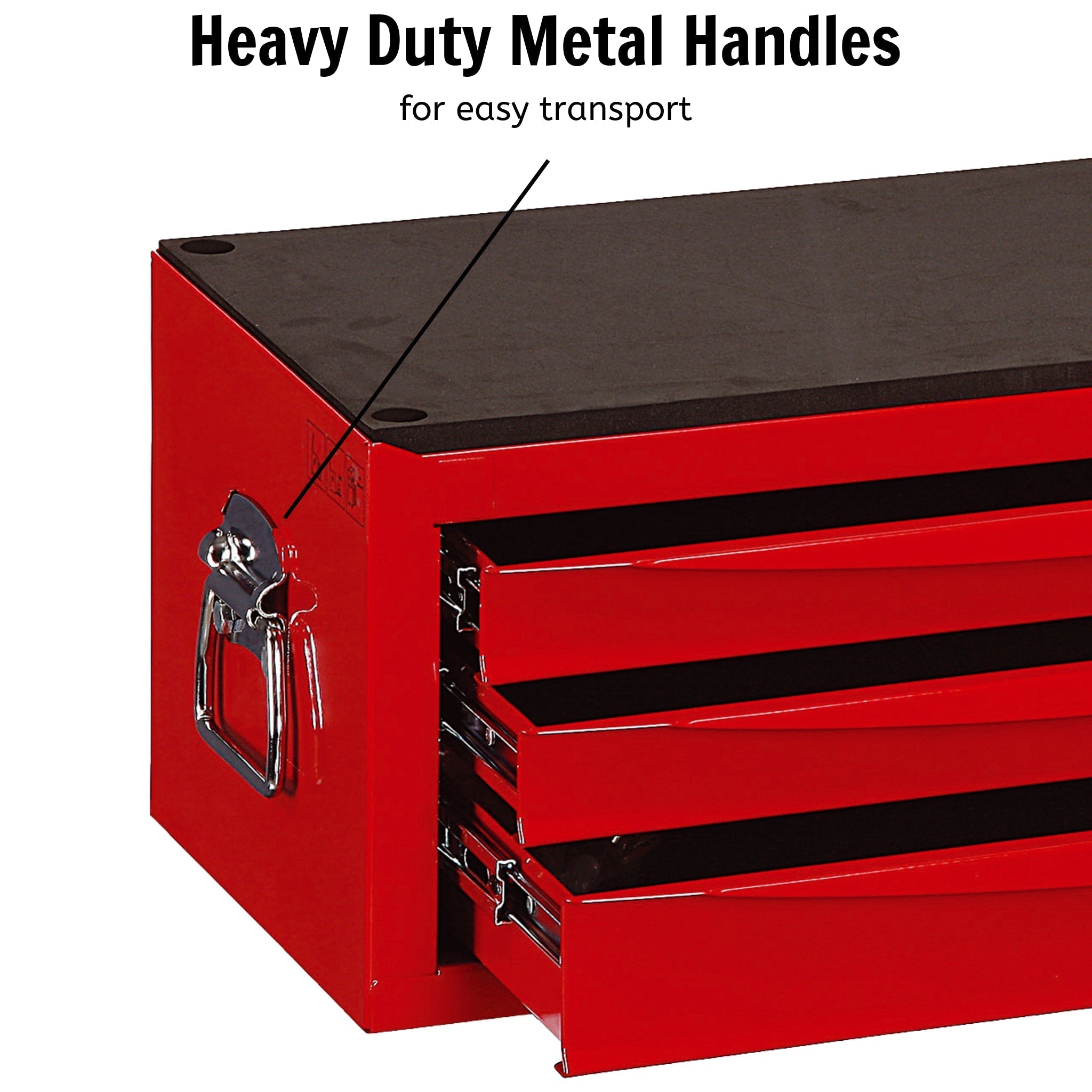 Teng Tools 3 Drawer Professional Portable Steel Lockable
